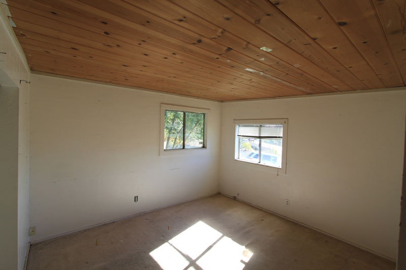This is 3rd bedroom at the front of the house.  It nice sized.  It is in pretty good shape.