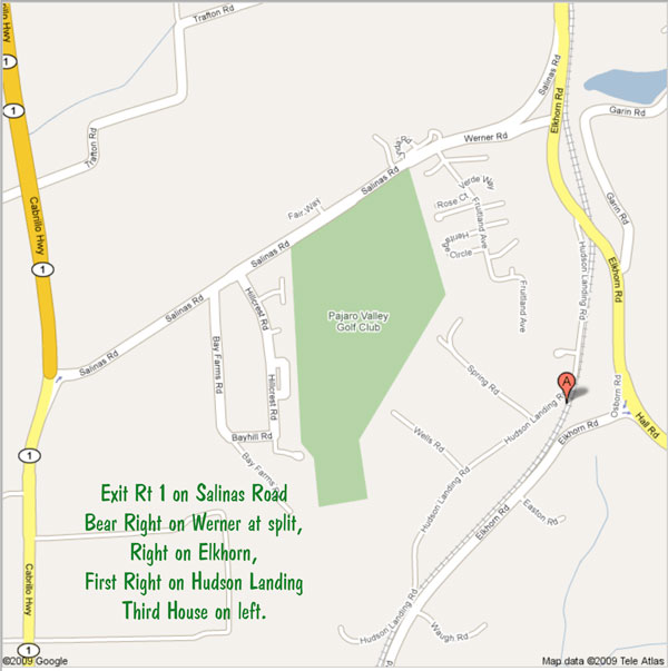 Directions to the house. 