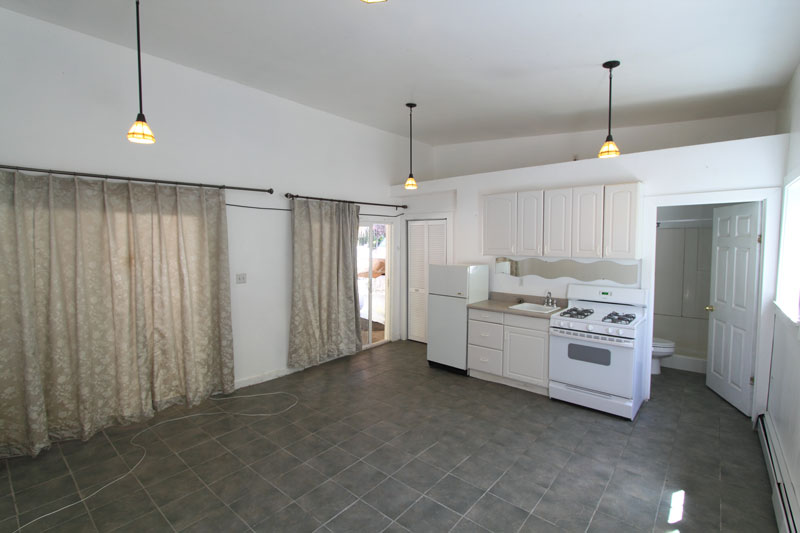 Next to the entry is closet.  Additional storage is availible in the loft above the kitchen.